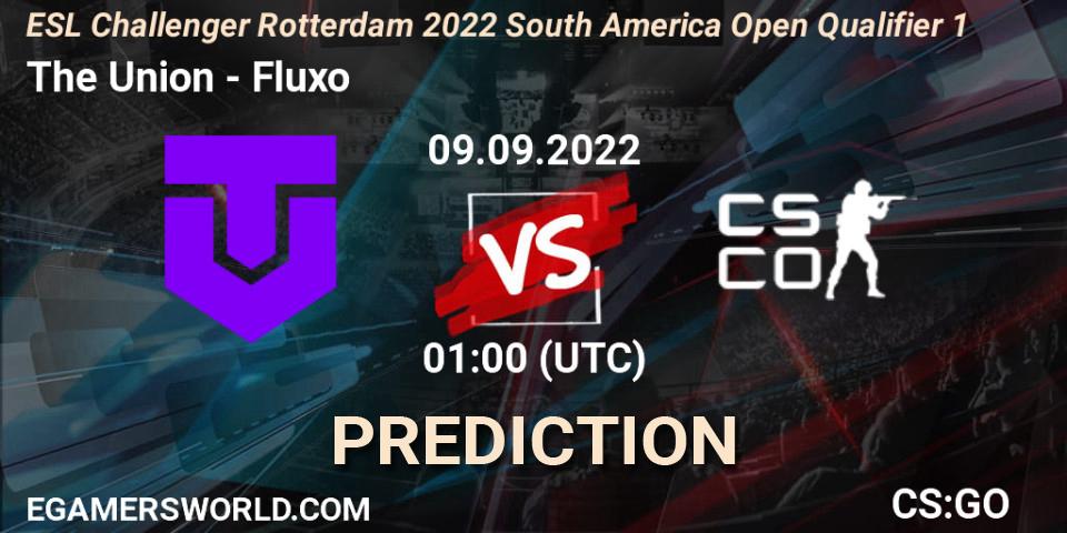The Union - Fluxo: ennuste. 09.09.2022 at 01:00, Counter-Strike (CS2), ESL Challenger Rotterdam 2022 South America Open Qualifier 1
