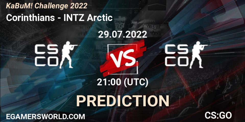 Corinthians - INTZ Arctic: ennuste. 29.07.2022 at 21:00, Counter-Strike (CS2), KaBuM! Challenge 2022