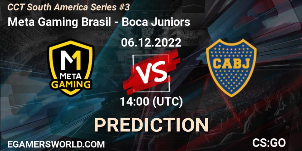 Meta Gaming Brasil - Boca Juniors: ennuste. 06.12.2022 at 15:15, Counter-Strike (CS2), CCT South America Series #3