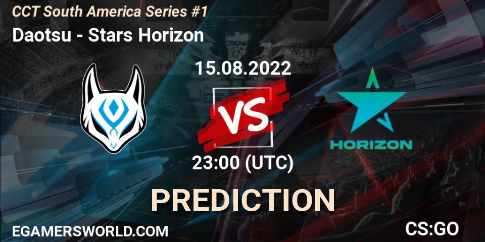 Daotsu - Stars Horizon: ennuste. 15.08.2022 at 23:00, Counter-Strike (CS2), CCT South America Series #1