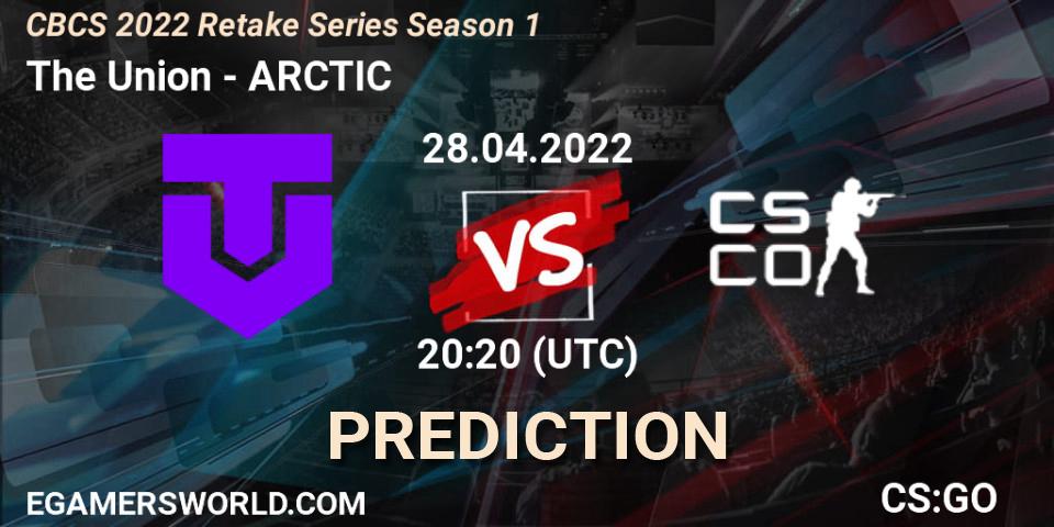 The Union - ARCTIC: ennuste. 28.04.2022 at 21:00, Counter-Strike (CS2), CBCS 2022 Retake Series Season 1