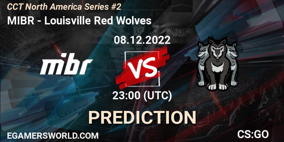 MIBR - Louisville Red Wolves: ennuste. 09.12.22, CS2 (CS:GO), CCT North America Series #2