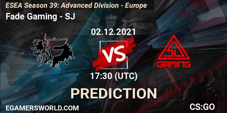 Fade Gaming - SJ: ennuste. 02.12.21, CS2 (CS:GO), ESEA Season 39: Advanced Division - Europe