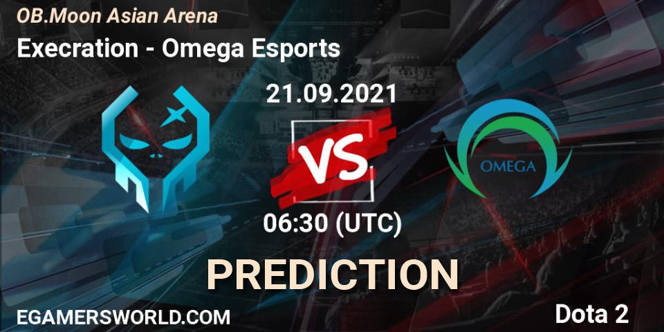 Execration - Omega Esports: ennuste. 21.09.2021 at 09:27, Dota 2, OB.Moon Asian Arena