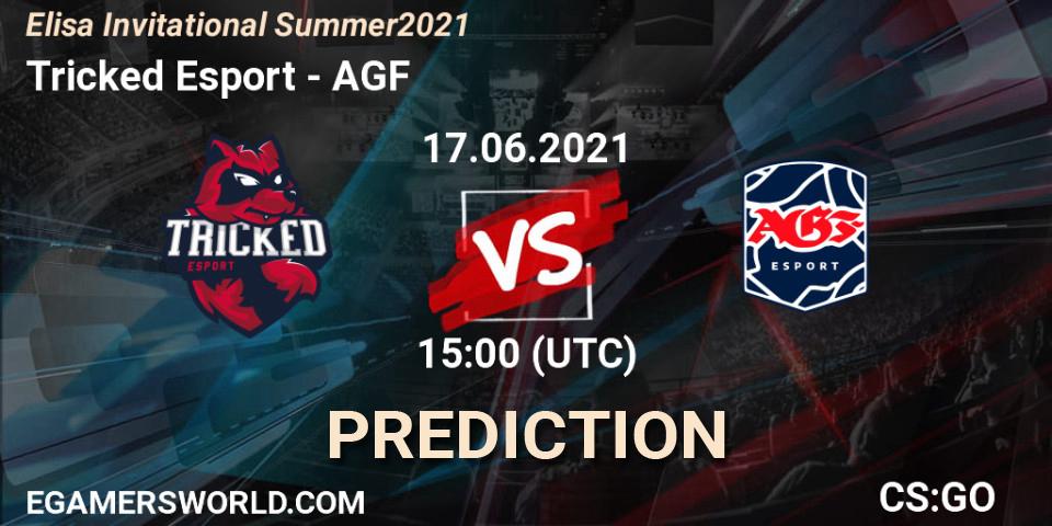Tricked Esport - AGF: ennuste. 17.06.2021 at 15:00, Counter-Strike (CS2), Elisa Invitational Summer 2021