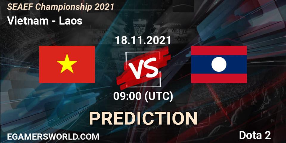 Vietnam - Laos: ennuste. 18.11.2021 at 09:03, Dota 2, SEAEF Dota2 Championship 2021