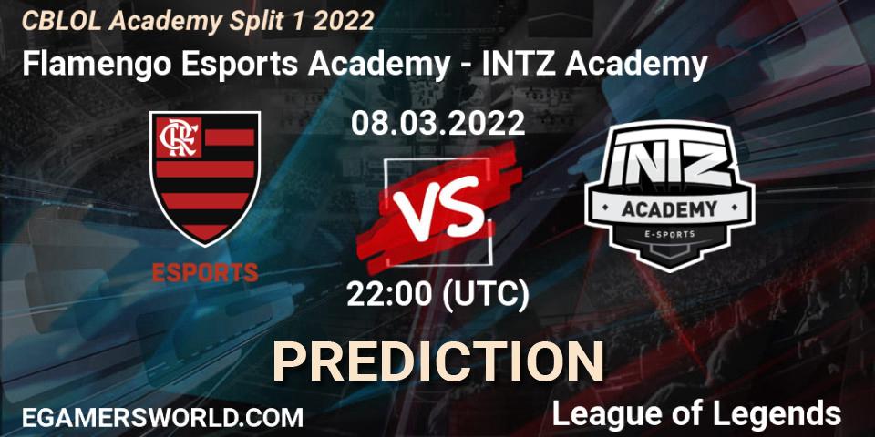 Flamengo Esports Academy - INTZ Academy: ennuste. 08.03.2022 at 22:00, LoL, CBLOL Academy Split 1 2022