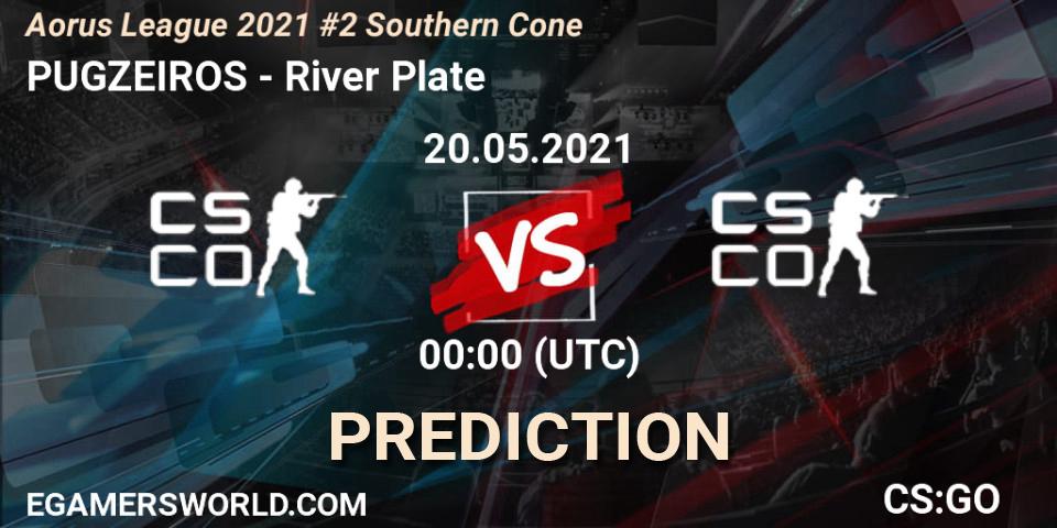 PUGZEIROS - River Plate: ennuste. 20.05.2021 at 00:25, Counter-Strike (CS2), Aorus League 2021 #2 Southern Cone