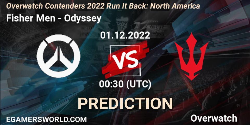 Fisher Men - Odyssey: ennuste. 01.12.2022 at 00:30, Overwatch, Overwatch Contenders 2022 Run It Back: North America