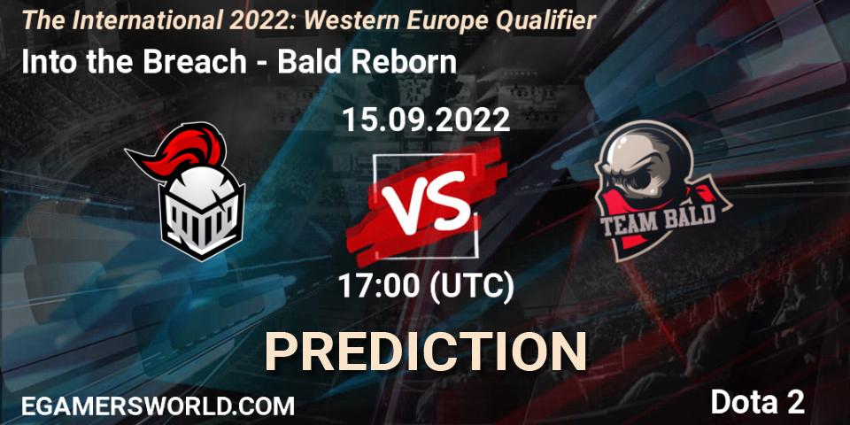 Into the Breach - Bald Reborn: ennuste. 15.09.22, Dota 2, The International 2022: Western Europe Qualifier