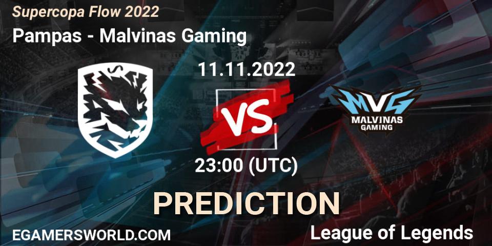 Pampas - Malvinas Gaming: ennuste. 11.11.22, LoL, Supercopa Flow 2022