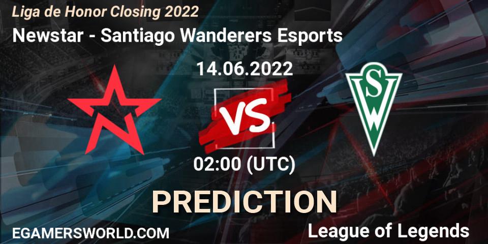 Newstar - Santiago Wanderers Esports: ennuste. 14.06.2022 at 02:00, LoL, Liga de Honor Closing 2022