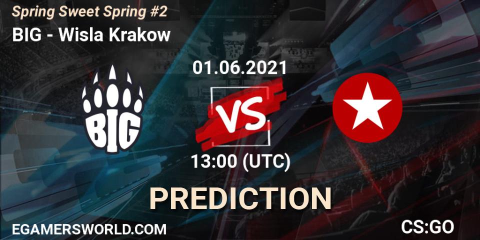 BIG - Wisla Krakow: ennuste. 01.06.2021 at 13:00, Counter-Strike (CS2), Spring Sweet Spring #2