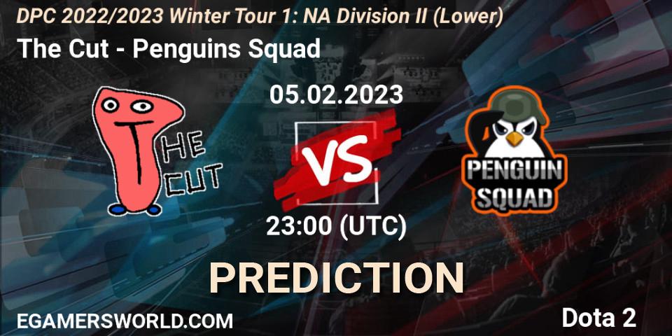 The Cut - Penguins Squad: ennuste. 05.02.23, Dota 2, DPC 2022/2023 Winter Tour 1: NA Division II (Lower)