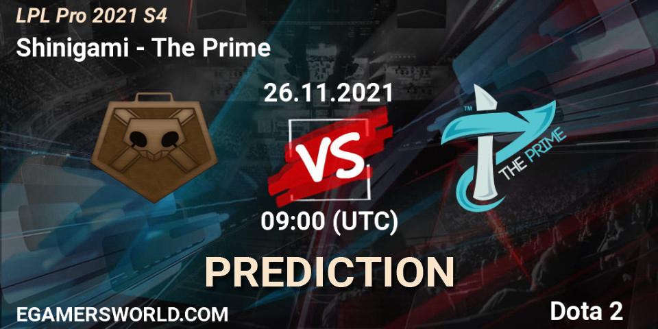 Shinigami - The Prime: ennuste. 26.11.21, Dota 2, LPL Pro 2021 S4