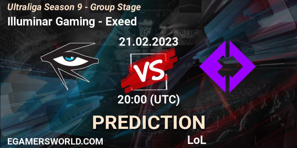 Illuminar Gaming - Exeed: ennuste. 22.02.23, LoL, Ultraliga Season 9 - Group Stage