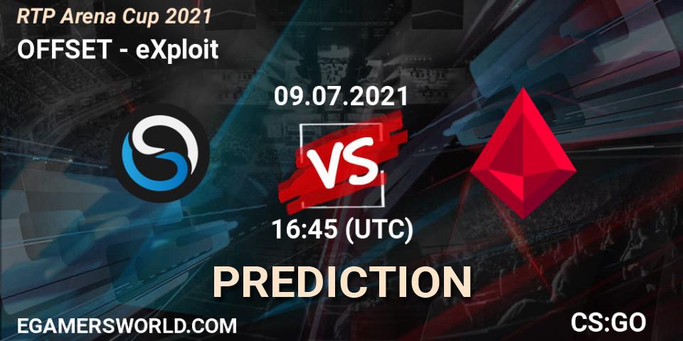 OFFSET - eXploit: ennuste. 09.07.21, CS2 (CS:GO), RTP Arena Cup 2021