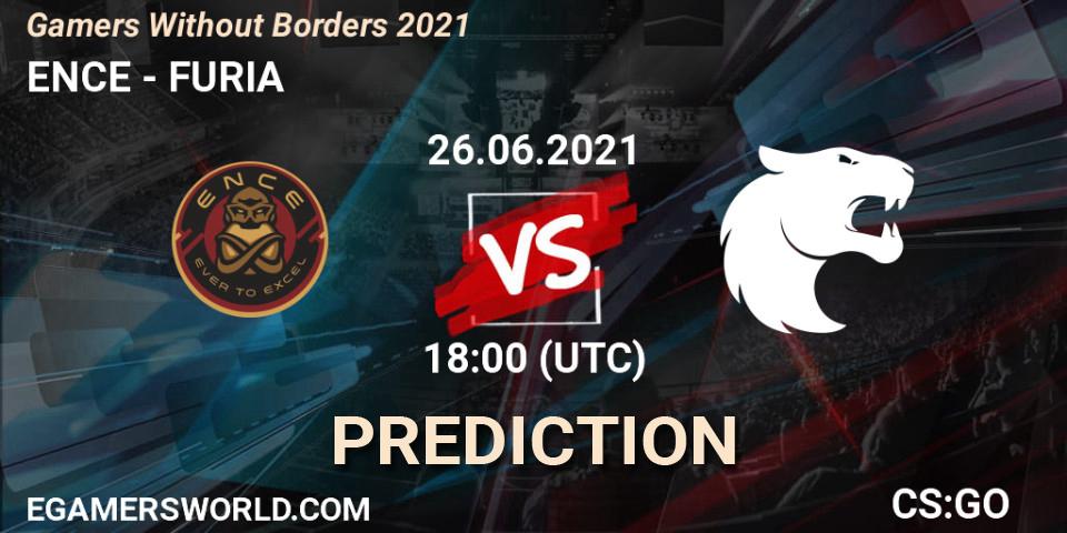 ENCE - FURIA: ennuste. 26.06.2021 at 18:25, Counter-Strike (CS2), Gamers Without Borders 2021