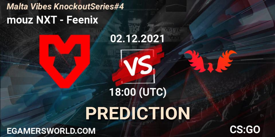 mouz NXT - Feenix: ennuste. 02.12.2021 at 18:10, Counter-Strike (CS2), Malta Vibes Knockout Series #4
