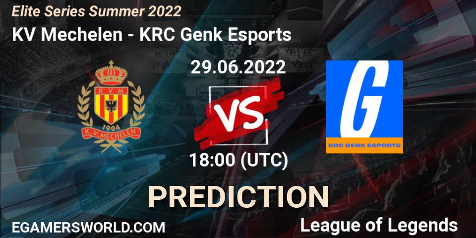 KV Mechelen - KRC Genk Esports: ennuste. 29.06.2022 at 18:00, LoL, Elite Series Summer 2022