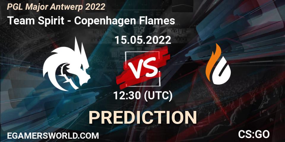 Team Spirit - Copenhagen Flames: ennuste. 15.05.2022 at 12:55, Counter-Strike (CS2), PGL Major Antwerp 2022