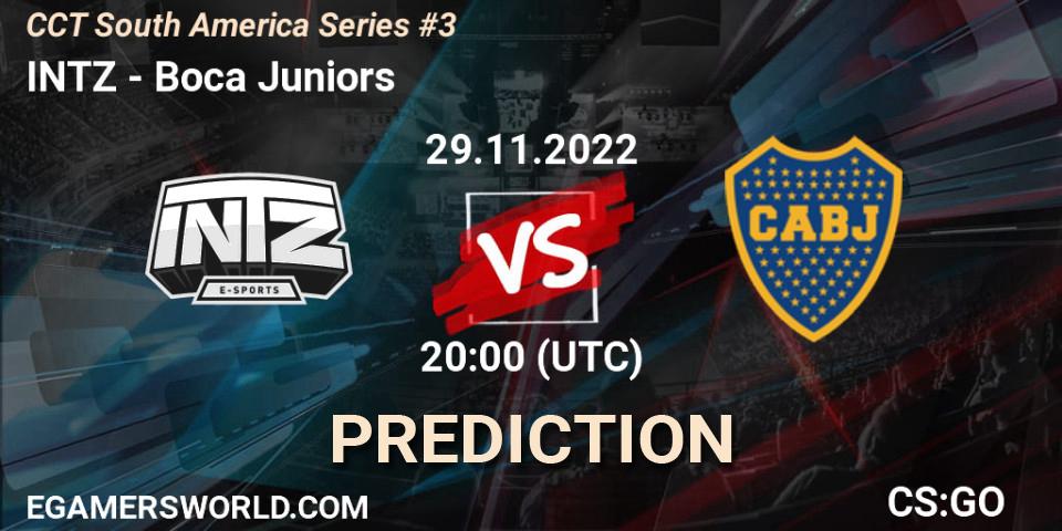 INTZ - Boca Juniors: ennuste. 29.11.22, CS2 (CS:GO), CCT South America Series #3