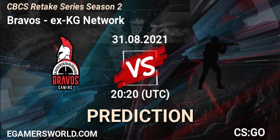 Bravos - ex-KG Network: ennuste. 31.08.2021 at 20:10, Counter-Strike (CS2), CBCS Retake Series Season 2