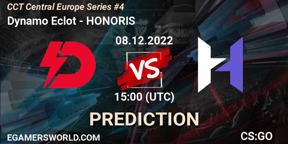 Dynamo Eclot - HONORIS: ennuste. 08.12.22, CS2 (CS:GO), CCT Central Europe Series #4