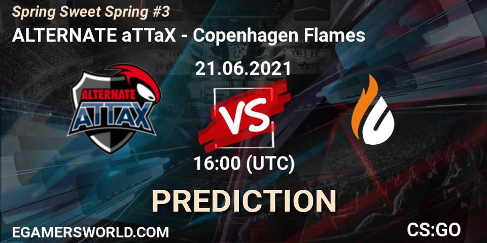 ALTERNATE aTTaX - Copenhagen Flames: ennuste. 21.06.21, CS2 (CS:GO), Spring Sweet Spring #3