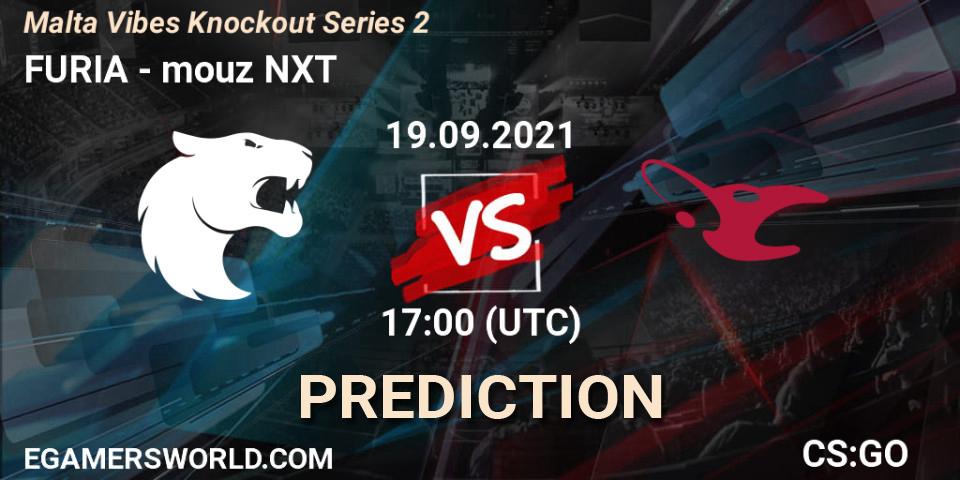 FURIA - mouz NXT: ennuste. 19.09.2021 at 17:25, Counter-Strike (CS2), Malta Vibes Knockout Series #2