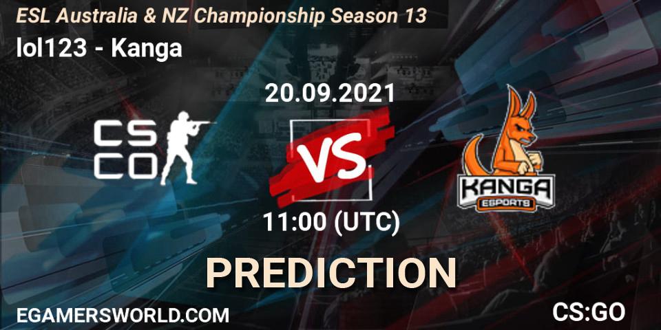 Dynasty - Kanga: ennuste. 20.09.2021 at 10:30, Counter-Strike (CS2), ESL Australia & NZ Championship Season 13