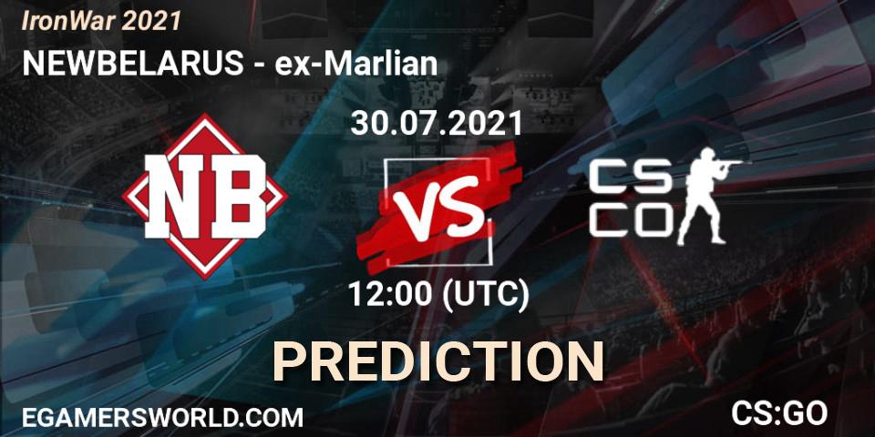 NEWBELARUS - ex-Marlian: ennuste. 30.07.2021 at 12:30, Counter-Strike (CS2), IronWar