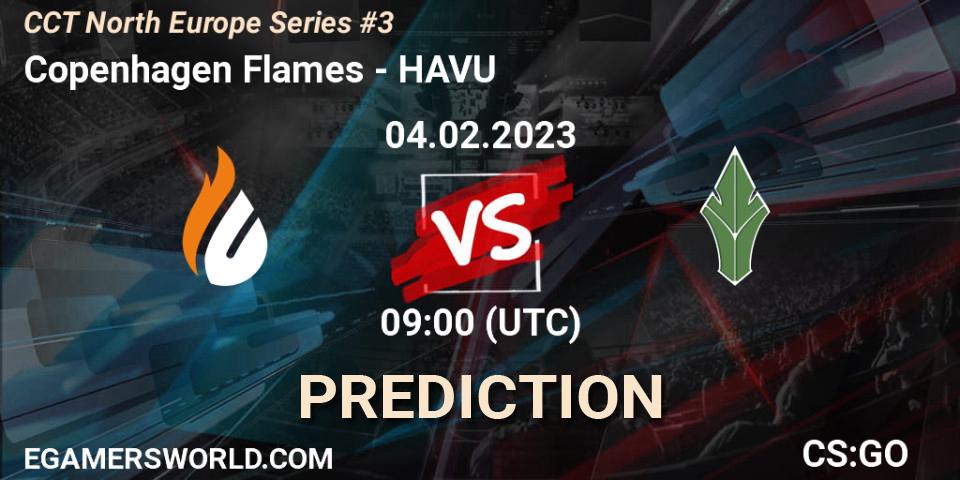 Copenhagen Flames - HAVU: ennuste. 04.02.23, CS2 (CS:GO), CCT North Europe Series #3