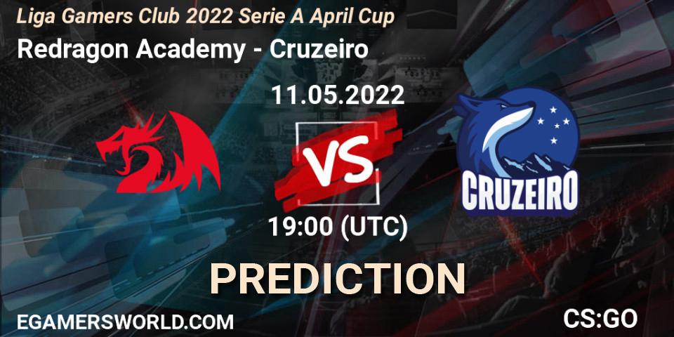 Redragon Academy - Cruzeiro: ennuste. 11.05.2022 at 19:00, Counter-Strike (CS2), Liga Gamers Club 2022 Serie A April Cup