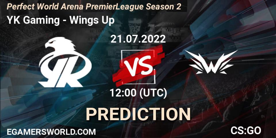 YK Gaming - IHC: ennuste. 21.07.2022 at 11:15, Counter-Strike (CS2), Perfect World Arena Premier League Season 2