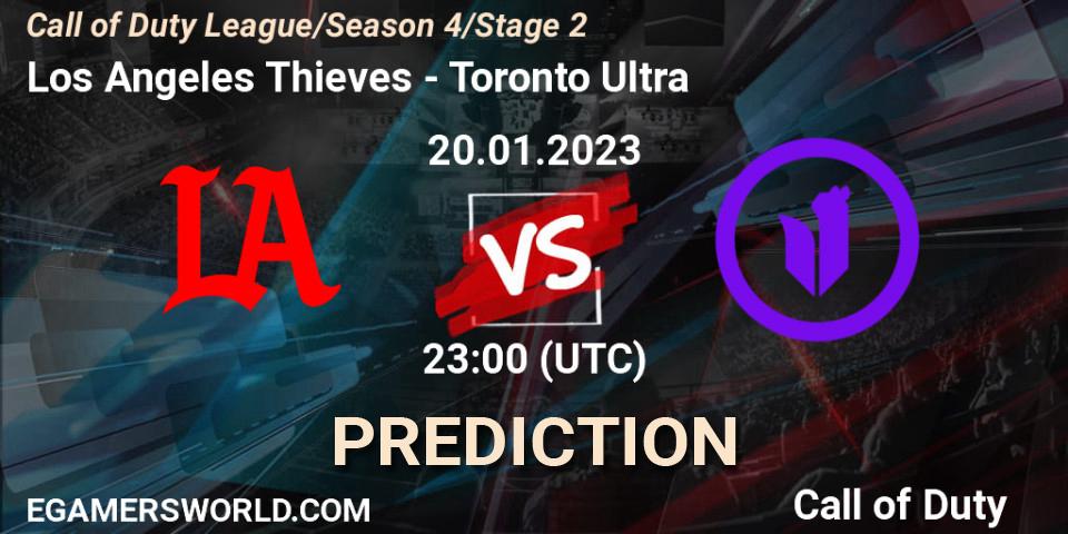 Los Angeles Thieves - Toronto Ultra: ennuste. 20.01.23, Call of Duty, Call of Duty League 2023: Stage 2 Major Qualifiers