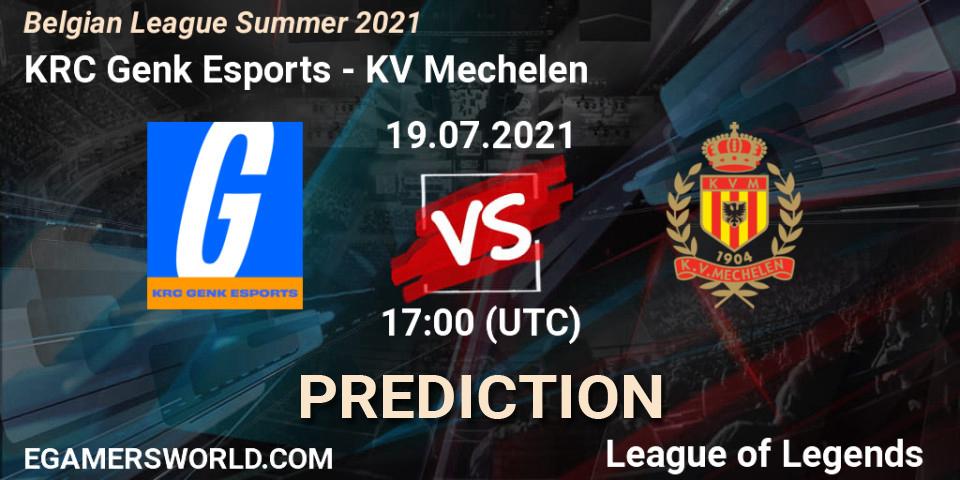 KRC Genk Esports - KV Mechelen: ennuste. 21.06.2021 at 19:00, LoL, Belgian League Summer 2021