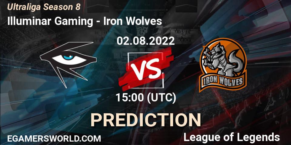Illuminar Gaming - Iron Wolves: ennuste. 02.08.2022 at 15:00, LoL, Ultraliga Season 8
