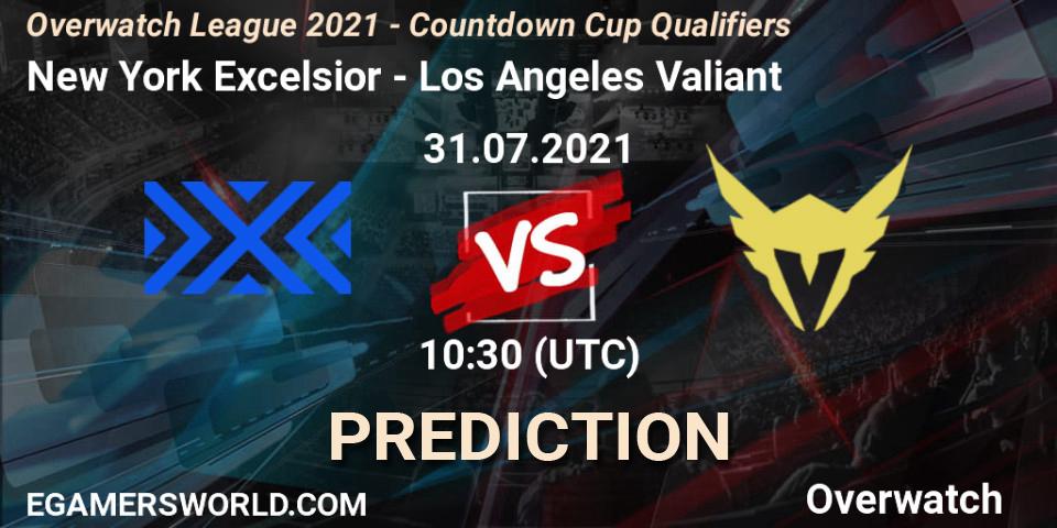 New York Excelsior - Los Angeles Valiant: ennuste. 31.07.21, Overwatch, Overwatch League 2021 - Countdown Cup Qualifiers