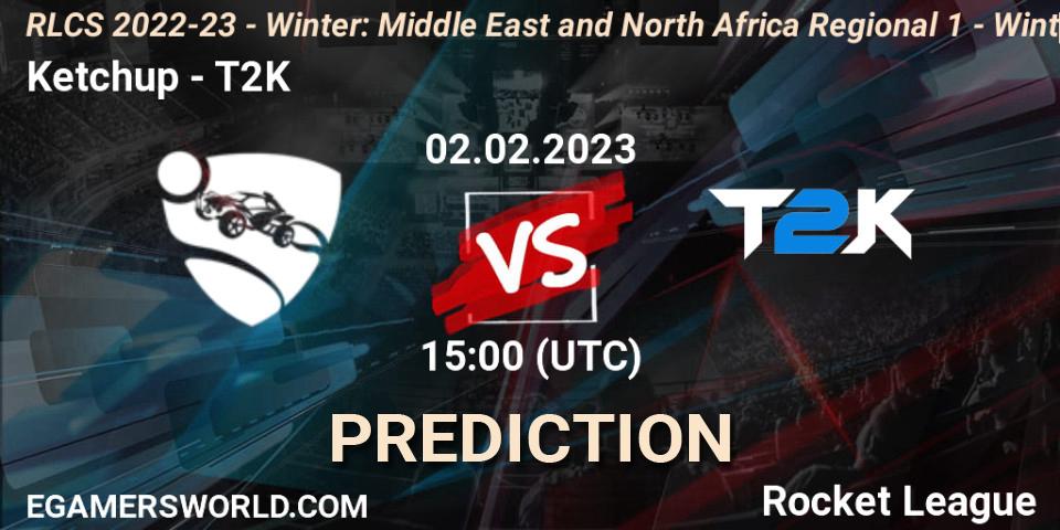 Troubles - T2K: ennuste. 02.02.23, Rocket League, RLCS 2022-23 - Winter: Middle East and North Africa Regional 1 - Winter Open