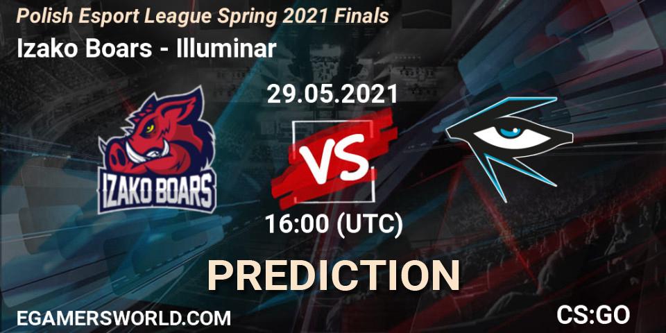 Izako Boars - Illuminar: ennuste. 29.05.2021 at 16:00, Counter-Strike (CS2), Polish Esport League Spring 2021 Finals