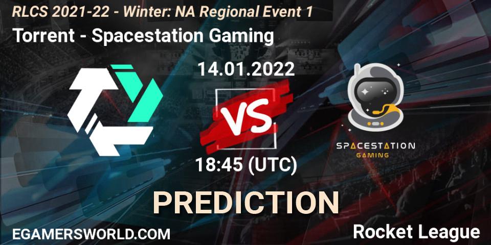 Torrent - Spacestation Gaming: ennuste. 14.01.2022 at 18:45, Rocket League, RLCS 2021-22 - Winter: NA Regional Event 1