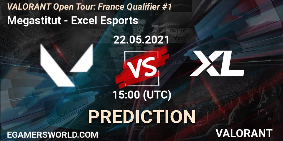 Megastitut - Excel Esports: ennuste. 22.05.2021 at 13:00, VALORANT, VALORANT Open Tour: France Qualifier #1