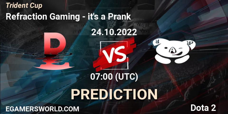 Quantic Gaming - it's a Prank: ennuste. 24.10.2022 at 07:17, Dota 2, Trident Cup