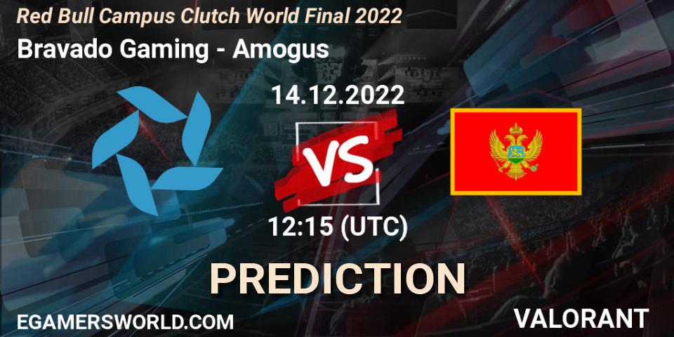 Bravado Gaming - Amogus: ennuste. 14.12.2022 at 12:15, VALORANT, Red Bull Campus Clutch World Final 2022