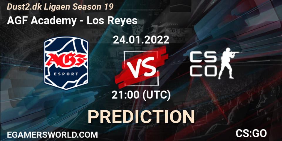 AGF Academy - Los Reyes: ennuste. 24.01.2022 at 21:30, Counter-Strike (CS2), Dust2.dk Ligaen Season 19