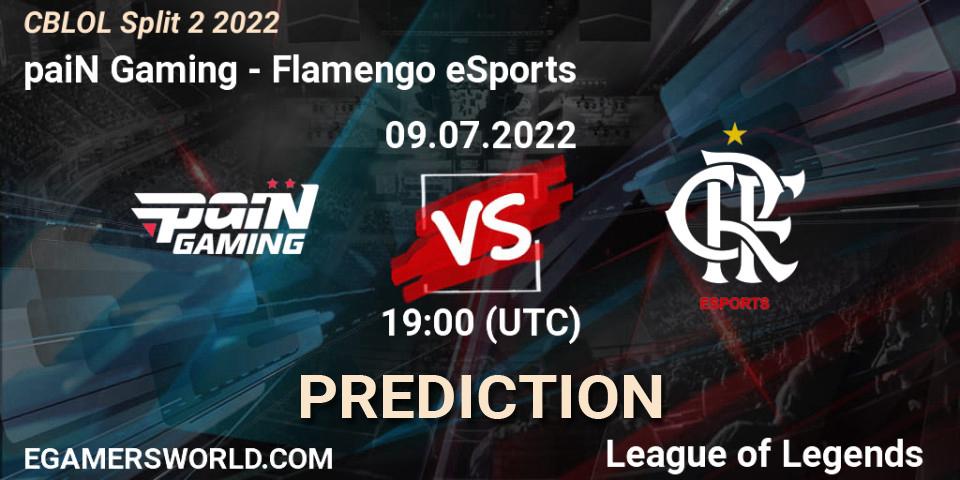 paiN Gaming - Flamengo eSports: ennuste. 09.07.2022 at 19:15, LoL, CBLOL Split 2 2022