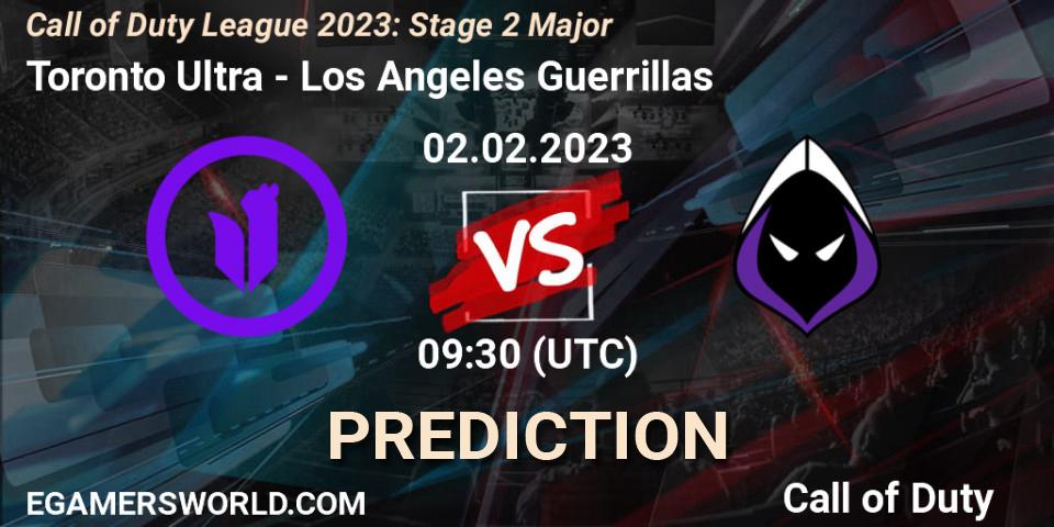Toronto Ultra - Los Angeles Guerrillas: ennuste. 02.02.23, Call of Duty, Call of Duty League 2023: Stage 2 Major