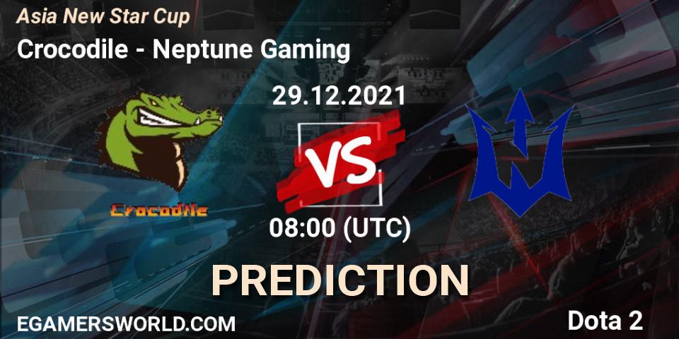 Crocodile - Neptune Gaming: ennuste. 29.12.2021 at 07:06, Dota 2, Asia New Star Cup