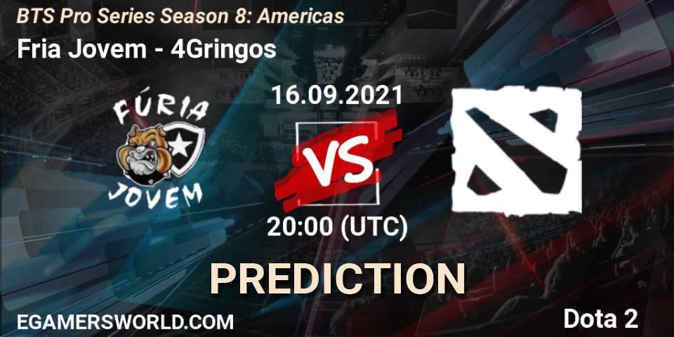 FG - 4Gringos: ennuste. 16.09.2021 at 20:06, Dota 2, BTS Pro Series Season 8: Americas